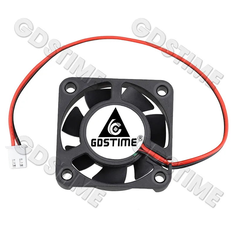 Gdstime 40mm Fan DC 5V 12V 24V 40MM*10MM Brushless Cooling Fan 4CM Dual Ball Mini Fan 4010 Fan for 3D Printer Parts Cooling