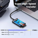 UGREEN SD3.0 Card Reader Type C to USB TF SD Card Reader 2 in 1 USB-C Memory Card for Macbook iPhone 15, Samsung Galaxy  iPad