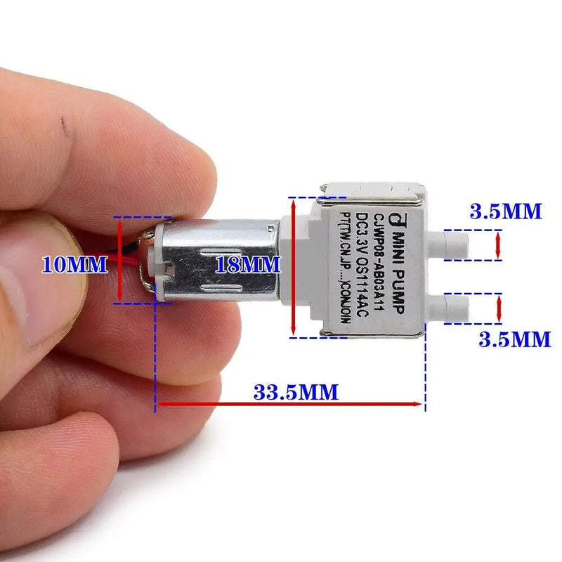 Mini CJWP08 Water Pump DC 3V 3.3V 3.7V Micro Vacuum Pump Self-priming Suction Water Pump Diaphragm Pump For Robot Cleaner