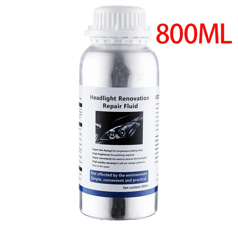 Car headlight polishing evaporator liquid Car chemicals headlight chemical polish Headlights liquid polymer lamps reg Headlights