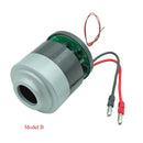 Bürstenloser Elektrolüftermotor DC7.4V/12V 80W/120W 140W Hochleistungs-Saugleistung Metalllaufrad für Staubsauger