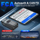 XTOOL Anyscan A30M Bluetooth OBD2 Diagnosegerät für Autos 26+ Reset-Dienste Codelesegerät CANFD-Protokoll Lebenslange kostenlose Updates