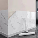 Modern Waterproof Marble Wallpaper Self Adhesive Foil Mould Proof Stickers for Kitchen High Temperature Resistant Wall Decor