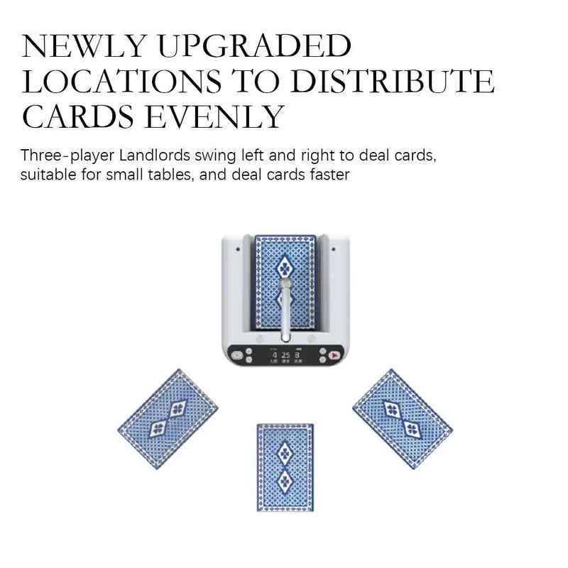 Automatic Card Dealer Dispenser Playing Card Dealing Tool For Home Casino Poker Rechargeable Playing Card Dealing Machine