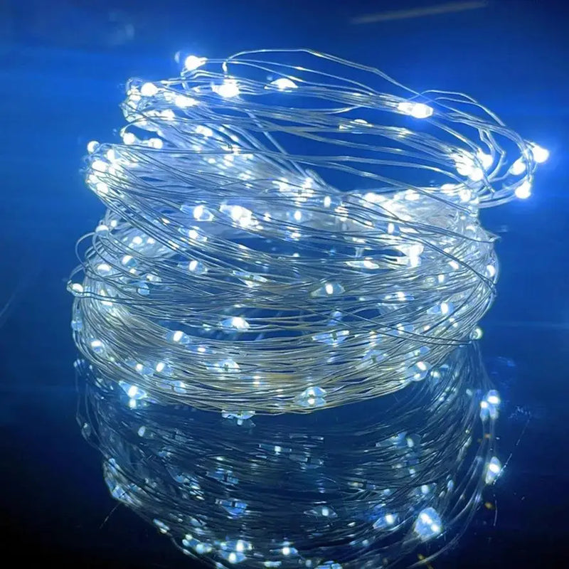 30M 10M Waterproof USB LED Lights String Copper Wire Fairy Garland Light Lamp Christmas Wedding Party Holiday Lighting wreath