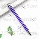 Wholesale 100 50 20Pcs Laser Engraver Personalized Customized Logo Ball Pen Creative Business School Birthday Wedding Small Gift