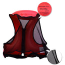 Adult Inflatable Swim Vest Life Jacket for Snorkeling Floating Device Swimming Drifting Surfing Water Sports Life Saving