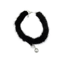 Autumn and winter plush collar women's light luxury niche necklace neck Christmas New Year necklace accessories