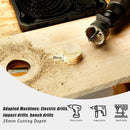 HYCHIKA 19-152mm Hole Saw Set with Storage Box Black for Electric Drill Drilling Wood Wood Metal Plastic Power Tools Accessories