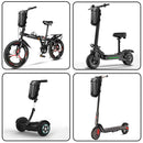 ThinkRider Electric Bike Scooter Front Bag Waterproof EVA Hard Shell Bags Reflective Handlebar Hanging Bag Storage Bag Xiaomi