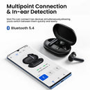 HAYLOU Mori Pro Bluetooth 5.4 Earphones -43dB ANC Active Noise Cancellation Earbuds 6 Mic Wireless Headphones 35H Battery Life