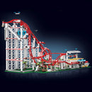 Mould KIng 11014 Creative Building Block Motorized Rolle Loop Coaster Model Toys Compatible With 10303 Set Kids Christmas Gift
