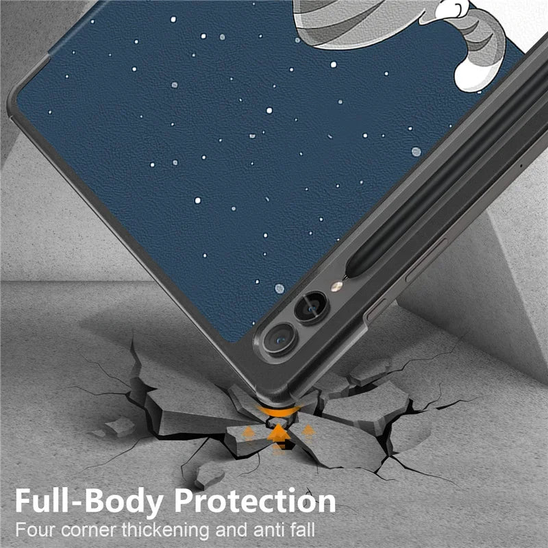 Case for Samsung Galaxy Tab S9 FE+ Plus 12 4 Smart Cover for Samsung Galaxy Tab S9 FE Plus 12.4 inch Tablet Case Funda SM-X610