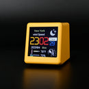 Smart Weather Clock with Electronic Photo Album WiFi Networking Animation Display Desktop Weather Station Automatic Update Ornament