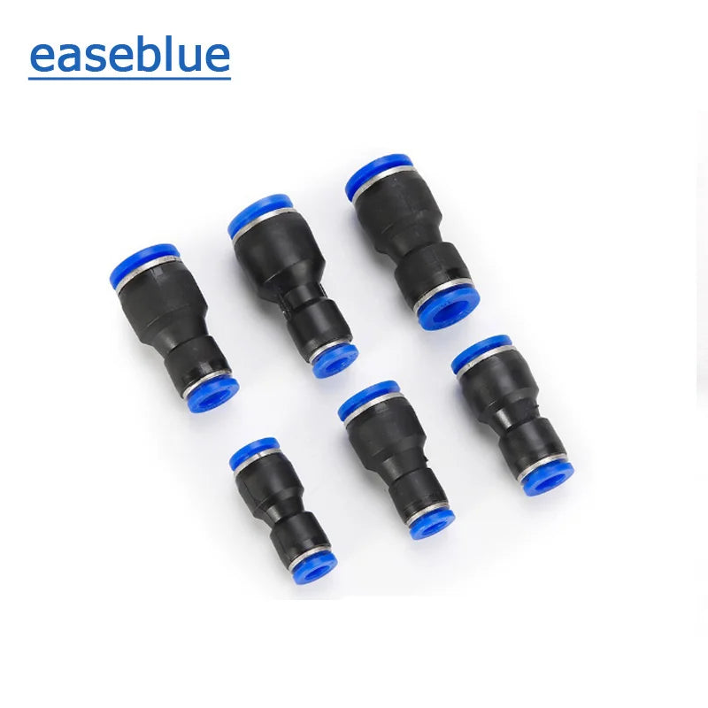 1pcs PU/PG Pneumatic Quick Fitting Cylinder 4/6/8/10/12/14/16MM Air Water Hose Straight Type Connector Valve Connect Tube