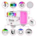 Ulanzi VL49 RGB Kamera Licht LED Video 2500K-9000K 800LUX Magnetische Mini Fülllicht 3 Cold Shoe 2000mAh Typ-C für Youtube