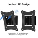 Universal TV Wall Mounted Bracket  75/100mm pitch Fixed Flat TV Frame Stand Holder Tilt Angle for 14-26inch LCD LED Vesa Monitor