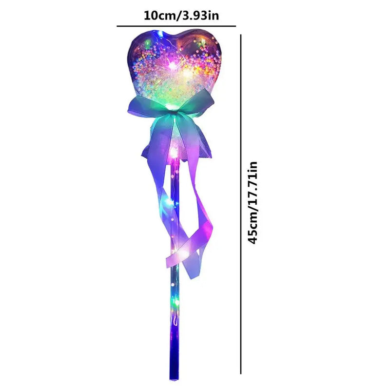 Light Up Magics Wand Fairy Wands For Girls Glow Up Magic Wand LED  Pretty Glow Toy Princess Magic Wand With Colorful Light