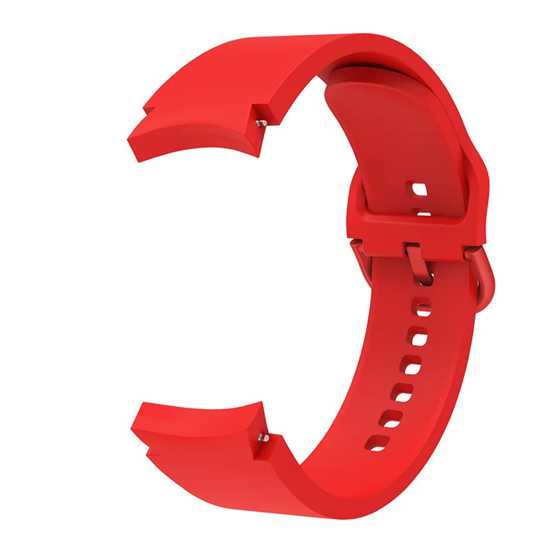 20mm Silicone Strap For Samsung Galaxy Watch 6/5/4 40mm/44mm Original Bracelet For Galaxy Watch 6 Classic 47mm43mm Correa