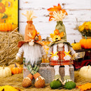 Fall Gnome Pumpkin Sunflower Swedish Nisse Elf Dwarf Plush Ornaments Decorations For Home Party Autumn Thanksgiving Decor Gift