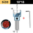 Tideway Dia.6-30mm Carbide Woodworking Bead Drill Bits 10mm Shank Wooden Buddha Ball Router Bit Beads Industrial Grade Hand Tool