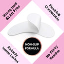 25/50/100Pairs Eye Patches Under Eyelash Pads for Building Hydrogel Paper Patches Pink Lint Free Stickers for False Eyelashes