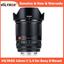 【DO BRASIL】Viltrox 13mm 23mm 33mm 56mm F1.4 Sony E Mount Ultra Wide Angle APS-C AF Lens for Sony E-Mount ZV-E10 a7 a6600