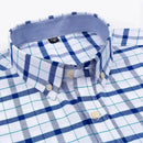 The Merchant | 100% Cotton Oxford Shirt, Short Sleeve