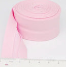 25mm (1“) width Bias Tape 100% Cotton Extra Soft for Baby Cloth Skin-friendly Fablic Bias Binding Tape Ironed Folded 12 yards
