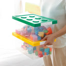 Kids Building Block Storage Box Toys Organizer Stackable Block Case Container Books Stationary Holder Sundries Snack Container