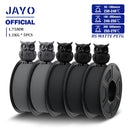 JAYO 5Rolls PETG Filament 1.75mm High Speed PETG 3D Printer Filament 1.1KG/Roll High Flow Speedy Matte 3D Printing Materials