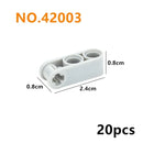 Technical Part Axle Bushing Pin Connector Peg Cross Building Blocks Toy Replace Bulk Parts DIY 3713 15100 59443 48989 6536 33299