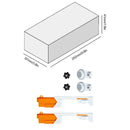 For Sony PlayStation VR2 Controller Holster Handle Toch Controller Grip Shooter Magnetic Gun Stock VR Controller Case for PSVR2