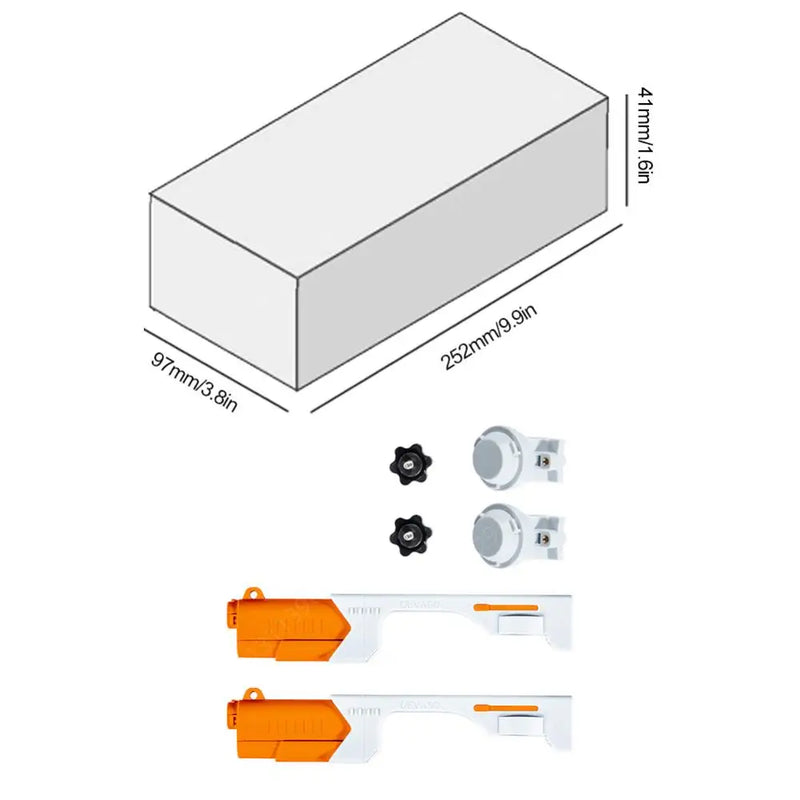 For Sony PlayStation VR2 Controller Holster Handle Toch Controller Grip Shooter Magnetic Gun Stock VR Controller Case for PSVR2