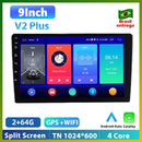 Podofo 2din Android GPS Car Stereo Carplay Radio Bluetooth FM Car MP5 Player 7 9 10 inch For Universal Nissan Toyota Kia Hyundai