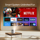 BYINTEK LOVE U4 Projector 4K Smart 1080P Mini Home Theater Video Android WIFI for Smartphone Cinema