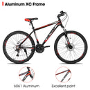 Hiland Mountain Bike, Multi-Spokes,Shimano 21 Speeds Drivetrain,Aluminum Frame 26 inch Wheels, Men's MTB Bicycle
