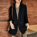 Frühling Herbst 2025 Damen Kleiner Anzug Jacke Koreanische Version Freizeit Damen Blazer Mantel Temperament Design Sinn Lady Oberbekleidung