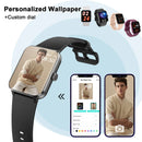 Baolubao 2024 NEW Smart Watch 1.85 inch Full Touch Voice Assistant Fitness Tracker Bluetooth Answer/Dial Weather, Christmas Gift