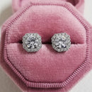 2026 Pink Silver Color Zircon Stud Earrings For Women Earing Girl Party Gift 1 dollar items Gothic freeshipping y2k Jewelry Z7