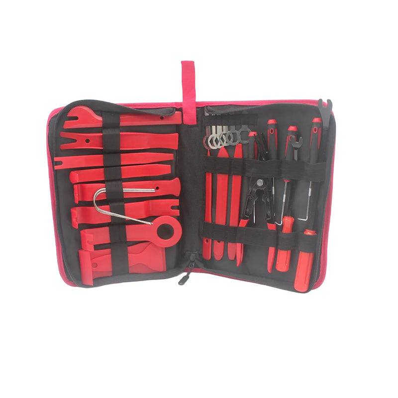 38 Pieces / Set Car Audio Modification Tools Trim Dash Radius Audio Remove Car Scratch Repair Pen Tire Cover Seal Tools