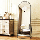 59x16 64x21 71x26 Black Arched Full-Length Mirror Free Standing Full Body Floor Mirror for Home Decor And Styling