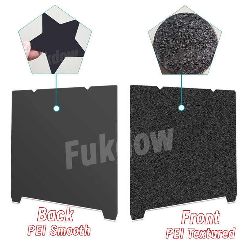 For Ender 3 v3 se/KE Build Plate PET PEO PEY H1H For Creality K1/ K1C PEI Honeycomb Build plate 235 x 235 build plate magnetic