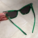 New Women Cat Eye Sunglasses Vintage Women's UV Protection Shades Eyewear Men Brand Designer Sun Glasses UV400 Oculos De Sol