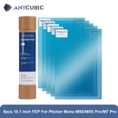 ANYCUBIC 2pcs 5pcs 10.1 inch FEP 3D printed accessories For Photon Mono M5s/ M5S Pro/Photon Mono M7 Pro LCD 3D Printer