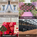 3X6M Double Crossbar Pipe&Drape Backdrop Stand Applicable To Centers for Wedding Curtain Decoration Portable Aluminum Pipe Kit