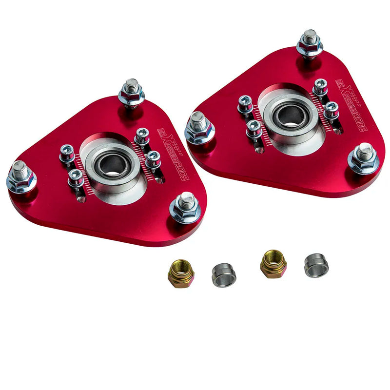 Adjustable Coilovers Camber Plates Top Mounts Kit For Toyota Celica 2000-2006