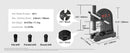 SucceBuy 1 Ton Arbor Press Manual Arbor Press Cast Iron Heavy-duty Manual Desktop Arbor Press Precision Hand Press for Stamping