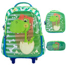 Boy Girl's School Backpack Boy Waterproof Resistant Bag With Lunch Bag and Kit2024 Case