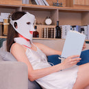 Foreverlily Face Neck Silicone LED Mask 7 Colors LED Light Photon Red Light Therapy 3D Flexible Facial Mask Anti-Ance Skin Care